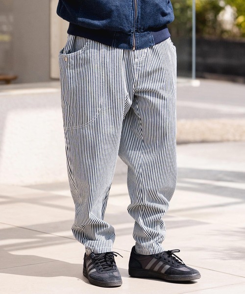 mp14936- ヒッコリーデニム変形ブッシュバルーンパンツ(HLCM0243