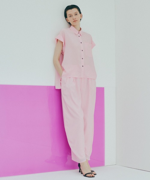 ADORE(アドーア)の「◆ラスタージョーゼットパンツ(その他パンツ・レディース・ブラック/ピンク・36/38)」の4枚目の写真