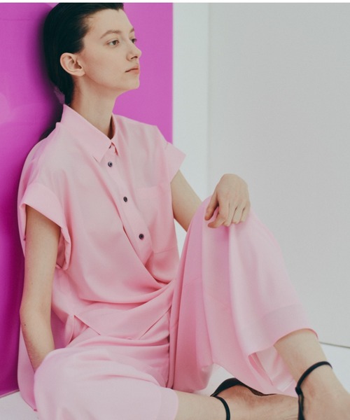 ADORE(アドーア)の「◆ラスタージョーゼットパンツ(その他パンツ・レディース・ブラック/ピンク・36/38)」の6枚目の写真