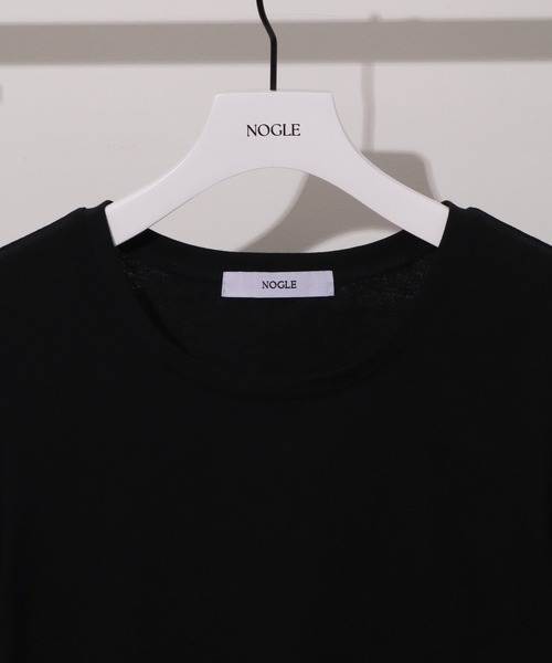 NOGLE(ノグル)の「【NOGLE/ノグル】コンパクトTシャツ(Tシャツ/カットソー・レディース・レッド/ホワイト/ブラック/ブルー/グレー/ネイビー・FREE)」の13枚目の写真