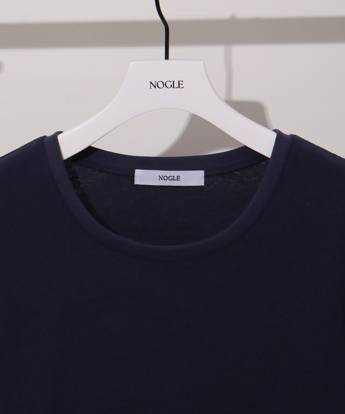 NOGLE(ノグル)の「【NOGLE/ノグル】コンパクトTシャツ(Tシャツ/カットソー・レディース・レッド/ホワイト/ブラック/ブルー/グレー/ネイビー・FREE)」の11枚目の写真