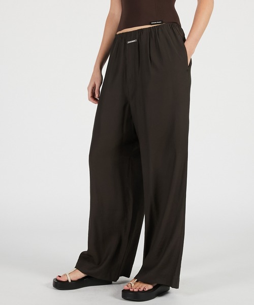 PRANK PROJECT（プランクプロジェクト）の「【2026Summer Pre-Order】シャドーストライプラウンジパンツ / Shadow Stripe Lounge Pants（その他パンツ・レディース・ブラウン・36/38）」の6枚目の写真