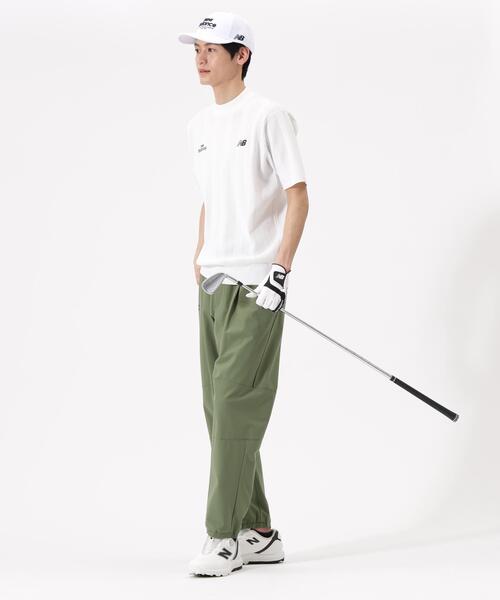 New Balance Golf(ニューバランスゴルフ)の「【new balance golf】【直営店舗限定】ハーフスリーブ モックネック ニット プルオーバー (MENS)(ニット/セーター・メンズ・ホワイト/ベージュ系その他・MEDIUM/LARGE)」の5枚目の写真