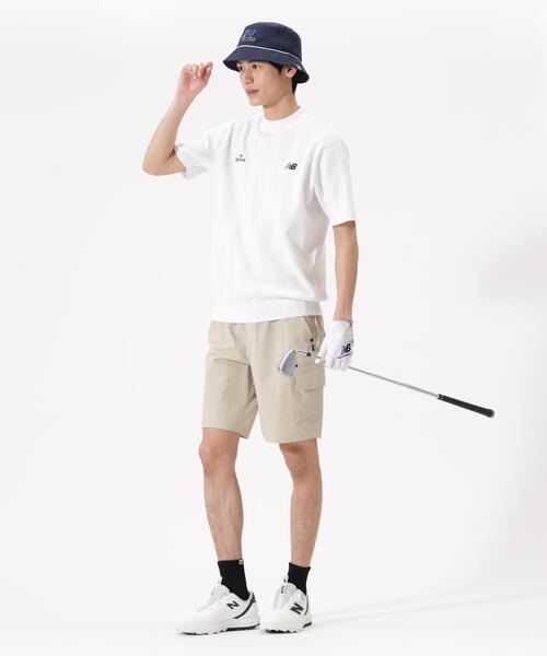 New Balance Golf(ニューバランスゴルフ)の「【new balance golf】【直営店舗限定】ハーフスリーブ モックネック ニット プルオーバー (MENS)(ニット/セーター・メンズ・ホワイト/ベージュ系その他・MEDIUM/LARGE)」の6枚目の写真