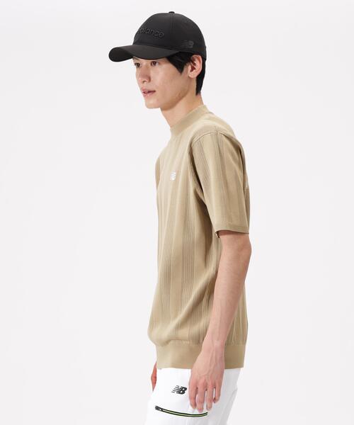 New Balance Golf(ニューバランスゴルフ)の「【new balance golf】【直営店舗限定】ハーフスリーブ モックネック ニット プルオーバー (MENS)(ニット/セーター・メンズ・ホワイト/ベージュ系その他・MEDIUM/LARGE)」の12枚目の写真