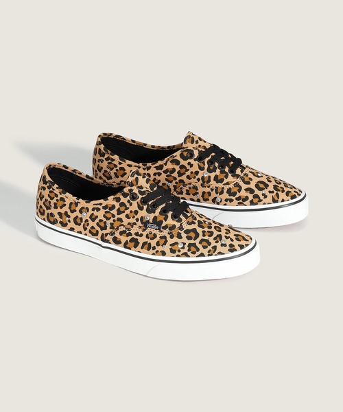 VANS（バンズ）の「オーセンティック / Authentic LEOPARD TAN VN000EADJM91（スニーカー・レディース・レオパード・6/7/8.5/9/8/12/10/9.5/10.5/5/11.5/11/7.5/5.5/6.5）」の2枚目の写真