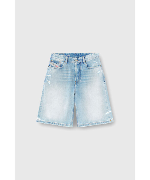 DIESEL（ディーゼル）の「ウィメンズ デニムショートパンツ DE-SIRE-SHORT（デニムパンツ・レディース・インディゴブルー・28inch/27inch/26inch/25inch/23inch/24inch）」の4枚目の写真