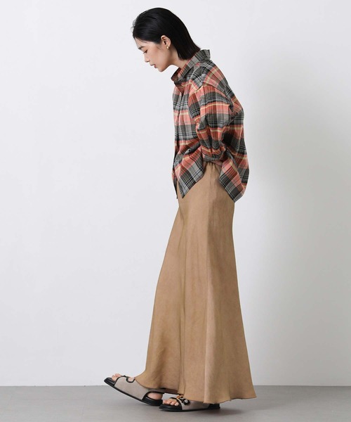 Gready Brilliant(グレディブリリアン)の「カラーチェックショートシャツ(シャツ/ブラウス・レディース・オレンジ系/ブルー系・38)」の12枚目の写真