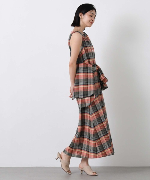 Gready Brilliant(グレディブリリアン)の「カラーチェックショートシャツ(シャツ/ブラウス・レディース・オレンジ系/ブルー系・38)」の20枚目の写真