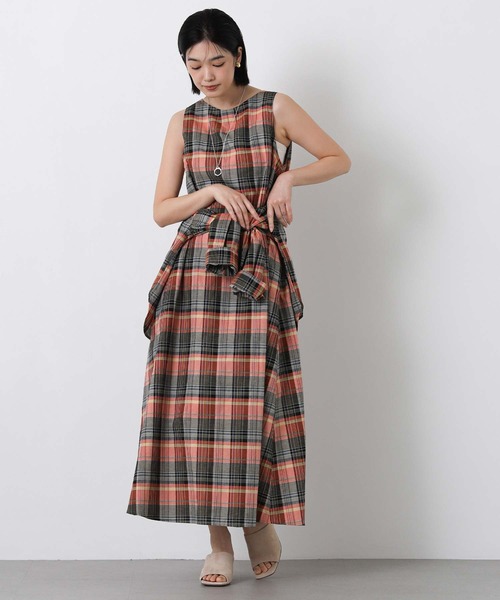 Gready Brilliant(グレディブリリアン)の「カラーチェックショートシャツ(シャツ/ブラウス・レディース・オレンジ系/ブルー系・38)」の22枚目の写真