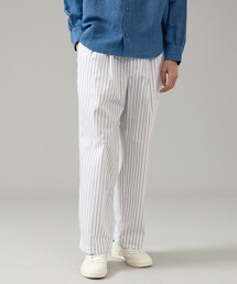 ABAHOUSE | ウェザークロス ストライプ イージーパンツ / ワイドパンツ(その他パンツ)