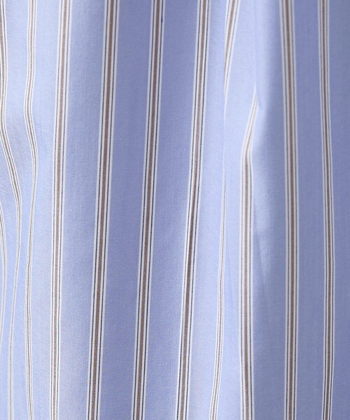 ABAHOUSE（アバハウス）の「ウェザークロス ストライプ イージーパンツ / ワイドパンツ（その他パンツ・メンズ・サックスブルー/ホワイト・46/48）」の14枚目の写真