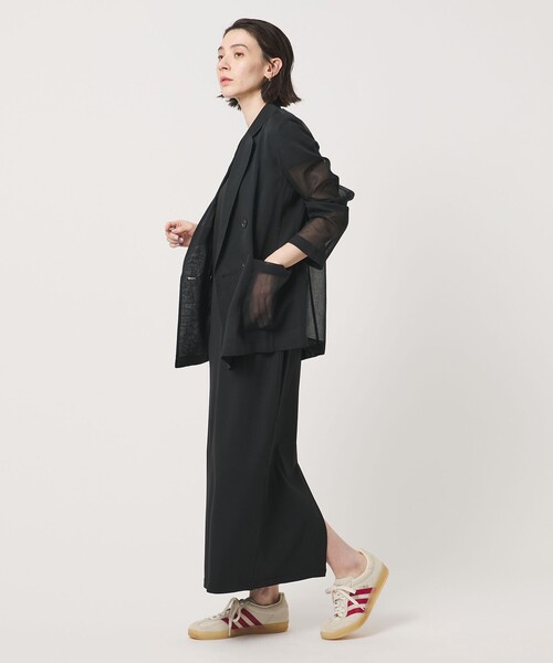 BEAUTY&YOUTH UNITED ARROWS（ビューティーアンドユースユナイテッドアローズ）の「ポリエステル シアー ダブルジャケット ウォッシャブル（テーラードジャケット・レディース・ブラック/ベージュ・XS/S/M）」の20枚目の写真