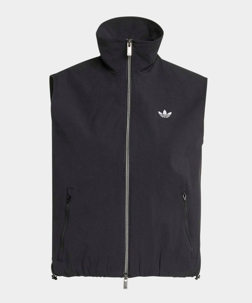 adidas（アディダス）の「adidas/アディダス ADILENIUM 5.0 SLEEVELESS TRACK TOP トラックトップ 2026年 夏 夏服 秋服（ベスト・レディース・ブラック/ブラウン・XS/S/M/L）」の8枚目の写真