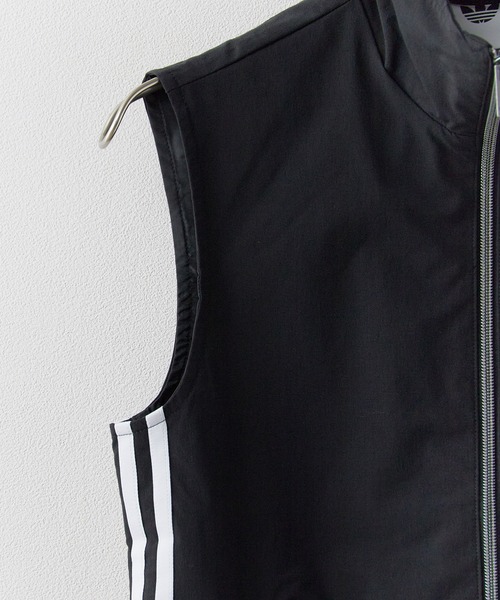 adidas（アディダス）の「adidas/アディダス ADILENIUM 5.0 SLEEVELESS TRACK TOP トラックトップ 2026年 夏 夏服 秋服（ベスト・レディース・ブラック/ブラウン・XS/S/M/L）」の14枚目の写真