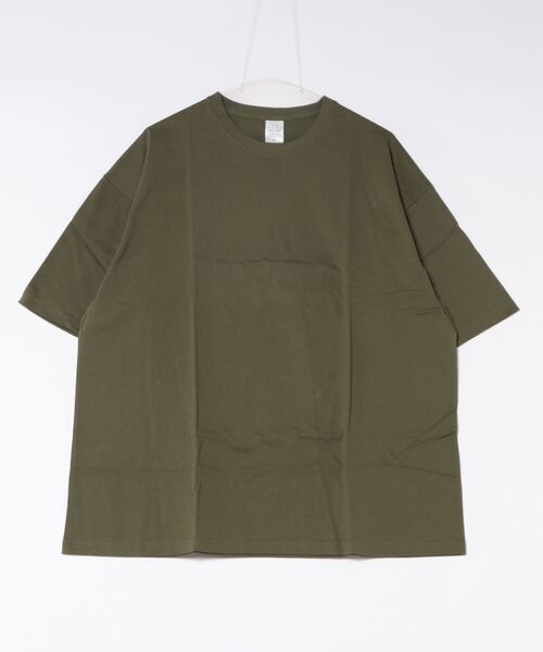 TONE SELECT WEAR（トーンセレクトウェア）の「United Athle(ユナイテッドアスレ) 5.6オンス ビッグシルエットTシャツ  オーバーサイズ 半袖Tシャツ メンズ (5508-01) (550801)[5.6オンス BigTシャツ/550801]（Tシャツ/カットソー・メンズ・グレー/ブラック/ホワイト/ブルー系その他/ネイビー/ベージュ/グリーン系その他・X-LARGE/LARGE/MEDIUM/SMALL）」の5枚目の写真