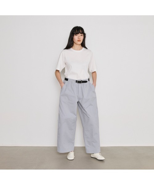 COMMON+HAUS(コモンハウス)の「コットンクロップドTシャツ(Tシャツ/カットソー・レディース・ホワイト/ブラウン・FREE)」の17枚目の写真