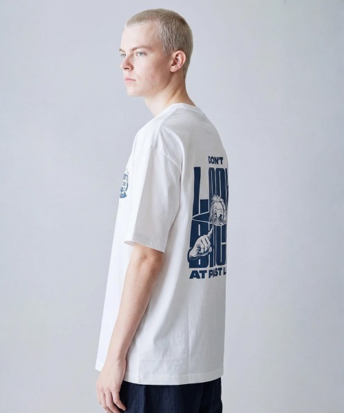 rehacer(レアセル)の「rehacer TEE : Mind Free S/S T-shirt. /マインドフリー T-shirt(Tシャツ/カットソー・メンズ・ブラック/ホワイト・MEDIUM/X-LARGE/LARGE/SMALL)」の4枚目の写真