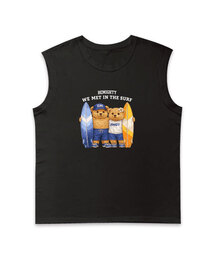 BEMIGHTY（ビーマイティー）の「カップルベアサーフオーバーサイズスリーブレスTシャツ（Tシャツ/カットソー）」