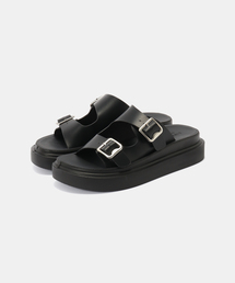 B.C STOCK（ベーセーストック）の「2BELT プラットフォームサンダル（サンダル）」