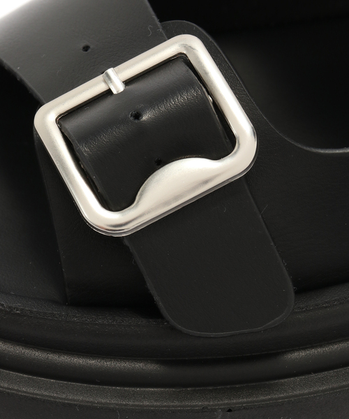 B.C STOCK(ベーセーストック)の「2BELT プラットフォームサンダル(サンダル・レディース・ベージュ/ブラウン/ブラック・24cm/23cm/25cm)」の11枚目の写真