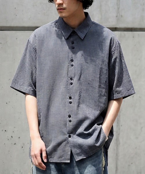 antiqua(アンティカ)の「チェック柄 シャツ(シャツ/ブラウス・レディース・レッド系その他/グレー系その他・P/R)」の7枚目の写真