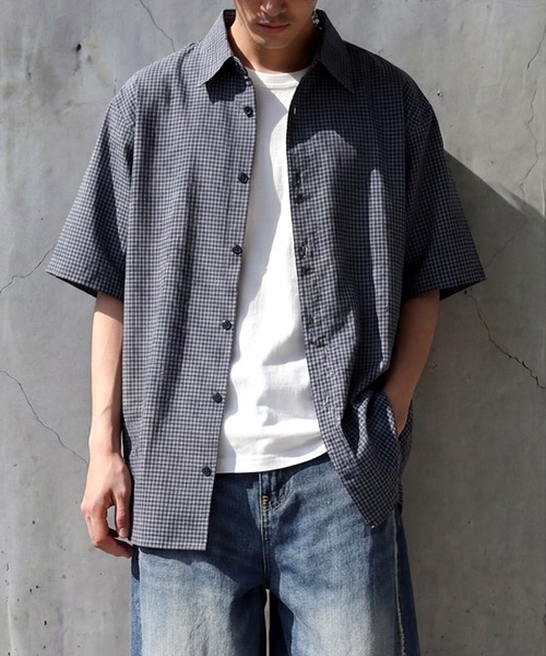 antiqua(アンティカ)の「チェック柄 シャツ(シャツ/ブラウス・レディース・レッド系その他/グレー系その他・P/R)」の11枚目の写真