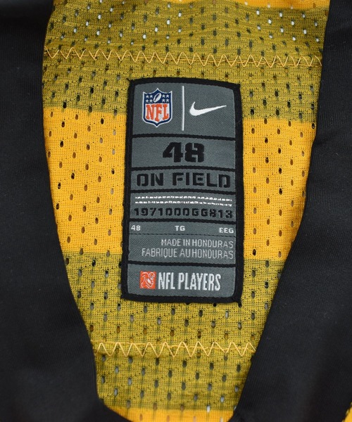USED】NIKE “NFL Pittsburgh Steelers #63” ゲームシャツ（Tシャツ