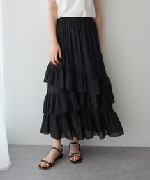アシメラッフルスカート