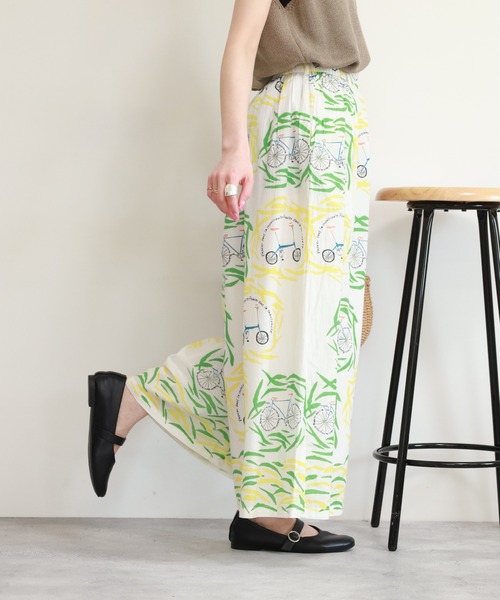 KILKI（キルキー）の「kilki 総柄ワイドパンツ（その他パンツ・レディース・ブラック系その他/ホワイト系その他・FREE）」の19枚目の写真