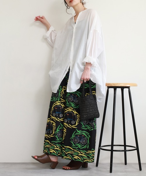 KILKI（キルキー）の「kilki 総柄ワイドパンツ（その他パンツ・レディース・ブラック系その他/ホワイト系その他・FREE）」の8枚目の写真