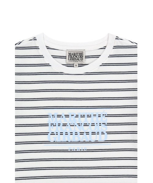 MARITHE + FRANCOIS GIRBAUD(マリテフランソワジルボー)の「W CLASSIC LOGO CROP TEE(Tシャツ/カットソー・レディース・ホワイト/ブラック/ライトグリーン/アイボリー/ライトピンク/チャコール/ダークネイビー・SMALL/MEDIUM)」の18枚目の写真