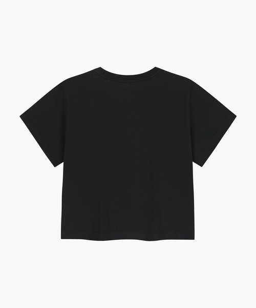 MARITHE + FRANCOIS GIRBAUD(マリテフランソワジルボー)の「W CLASSIC LOGO CROP TEE(Tシャツ/カットソー・レディース・ホワイト/ブラック/ライトグリーン/アイボリー/ライトピンク/チャコール/ダークネイビー・SMALL/MEDIUM)」の15枚目の写真