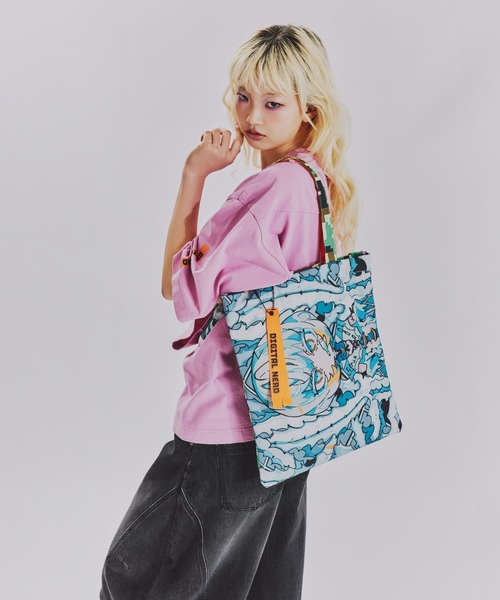 ANNA SUI NYC(アナ スイ エヌ ワイ シー)の「TERA 2sideトートバッグ(トートバッグ・レディース・ブラック/カーキ・FREE)」の22枚目の写真