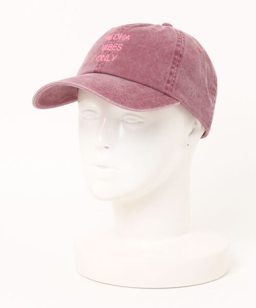 URBAN ISLAND SOCIETY(アーバンアイランドソサエティ)の「ストラップバックキャップ 帽子 ALOHA VIBES ONLY CAP / URBAN ISLAND SOCIETY(アーバンアイランドソサエティ)(キャップ・メンズ・インディゴブルー/スカイブルー/ブラック/ライトブルー/グリーン/バーガンディー/ウッドランド/ベージュ・FREE)」の7枚目の写真