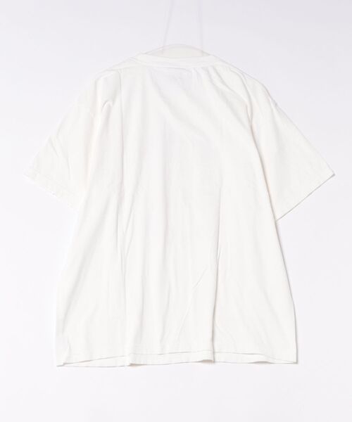HOUSTON（ヒューストン）の「HOUSTON ピグメントプリントTシャツ(DEVIL)（Tシャツ/カットソー・メンズ・ブラック/オレンジ/ホワイト・MEDIUM/X-LARGE/XX-LARGE/LARGE）」の5枚目の写真