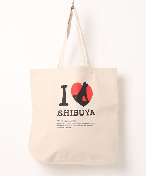 I LOVE SHIBUYA/ご当地キャンバストート（トートバッグ）｜gowell