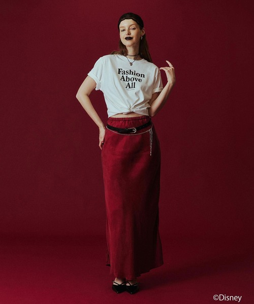 Disney(ディズニー)の「(COLSUN)CRUELLA DE VIL S/S TEE(Tシャツ/カットソー・レディース・ホワイト/レッド・S/M)」の10枚目の写真