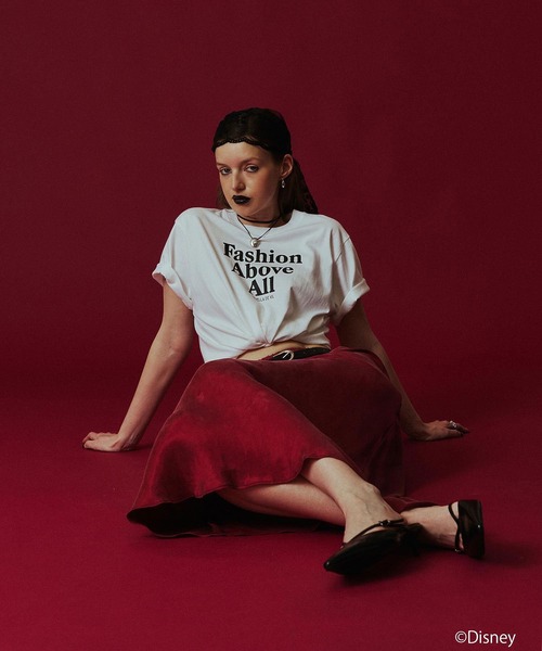 Disney(ディズニー)の「(COLSUN)CRUELLA DE VIL S/S TEE(Tシャツ/カットソー・レディース・ホワイト/レッド・S/M)」の12枚目の写真
