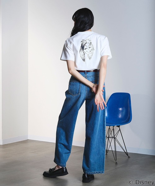 Disney(ディズニー)の「(COLSUN)CRUELLA DE VIL S/S TEE(Tシャツ/カットソー・レディース・ホワイト/レッド・S/M)」の19枚目の写真