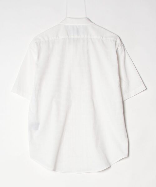 ACANTHUS(アカンサス)の「ACANTHUS:Dot Air Zip Up S/S Shirt(シャツ/ブラウス・メンズ・チャコールグレー/ホワイト・L/M)」の16枚目の写真