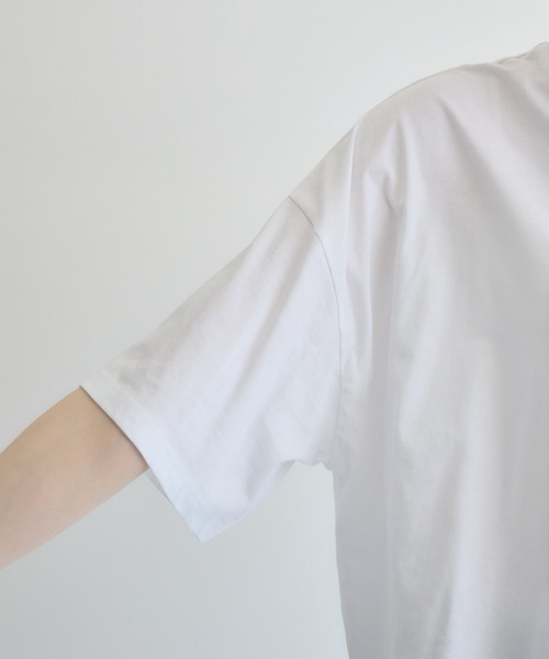 Paradise Picnic(パラダイスピクニック)の「Dignite Collier フォトプリントTシャツ(Tシャツ/カットソー・レディース・ホワイト/ブラック・FREE)」の13枚目の写真
