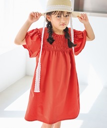 ROPE' PICNIC（ロペピクニック）の「【KIDS/キッズ】サッカーシャーリングワンピース（ワンピース）」