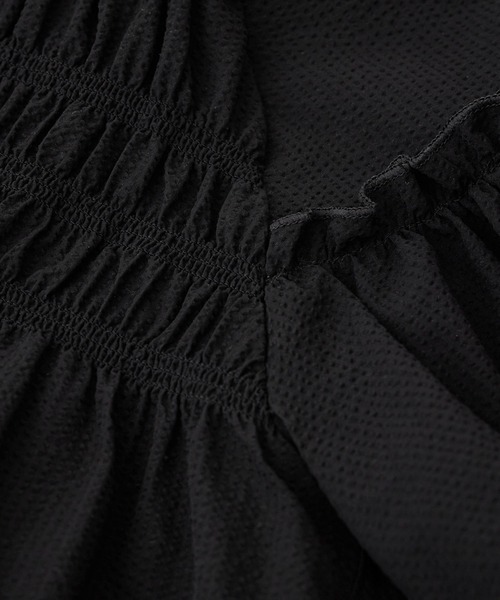 ROPE' PICNIC（ロペピクニック）の「【KIDS/キッズ】サッカーシャーリングワンピース（ワンピース・キッズ・ブラック/レッド・120/130/140/150）」の15枚目の写真