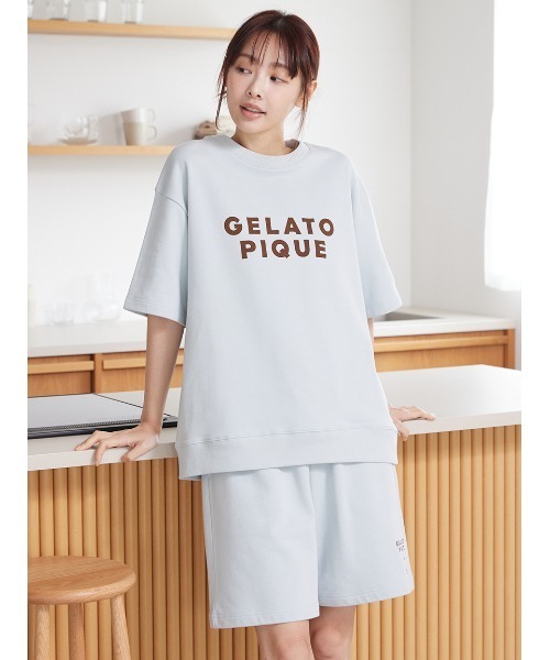 セール】【UNISEX】裏毛ロゴプリントプルオーバー（ルームウェア