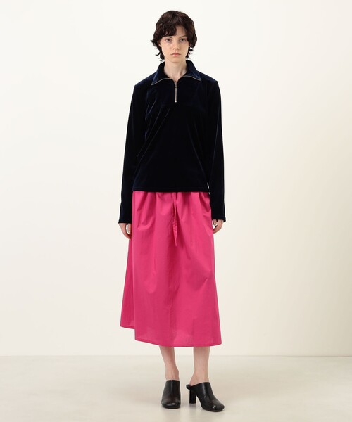 SIMONE WILD(シモーネワイルド)の「SIMONE WILD VELVET TROYER ベルベットトロイヤー(Tシャツ/カットソー・レディース・ネイビー・S)」の7枚目の写真