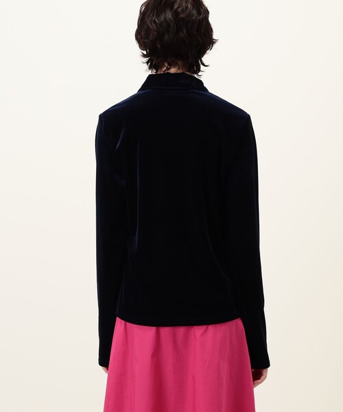 SIMONE WILD(シモーネワイルド)の「SIMONE WILD VELVET TROYER ベルベットトロイヤー(Tシャツ/カットソー・レディース・ネイビー・S)」の10枚目の写真