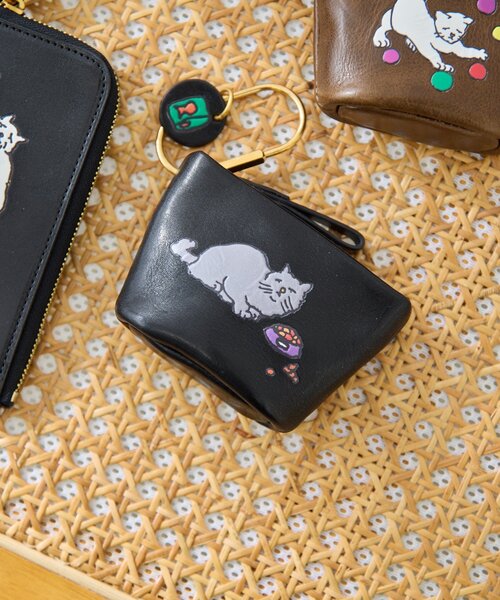 ear PAPILLONNER(イアパピヨネ)の「【KEN NAKAYAMA×ear】コラボキーケース《本革》(キーケース/キーアクセサリー・レディース・ブラウン系その他2/ブラック系その他/ブラック系その他2/ブラウン系その他・FREE)」の3枚目の写真