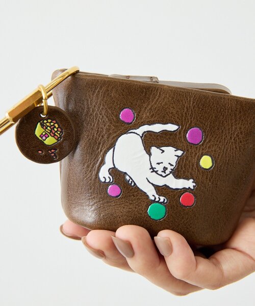 ear PAPILLONNER(イアパピヨネ)の「【KEN NAKAYAMA×ear】コラボキーケース《本革》(キーケース/キーアクセサリー・レディース・ブラウン系その他2/ブラック系その他/ブラック系その他2/ブラウン系その他・FREE)」の5枚目の写真