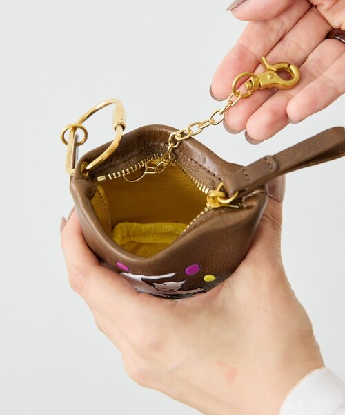 ear PAPILLONNER(イアパピヨネ)の「【KEN NAKAYAMA×ear】コラボキーケース《本革》(キーケース/キーアクセサリー・レディース・ブラウン系その他2/ブラック系その他/ブラック系その他2/ブラウン系その他・FREE)」の6枚目の写真